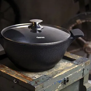 Чем антипригарный казан удобен для дома