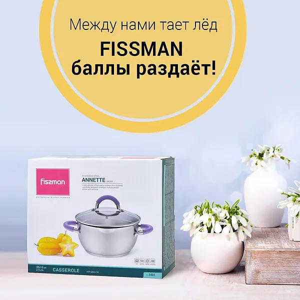 Между нами тает лед FISSMAN баллы раздает!